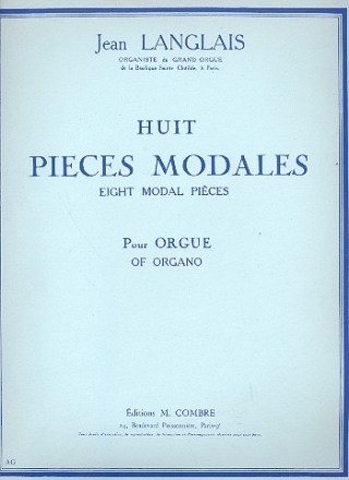 8 Pices modales pour orgue