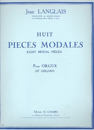 8 pices modales pour orgue