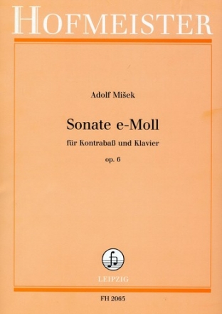 Sonate e-Moll op.6 fr Kontraba und Klavier