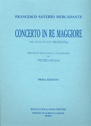 Concerto in re maggiore per flauto e pianoforte