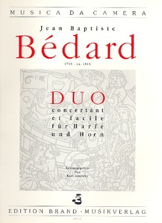 Duo concertant et facile  fr Harfe und Horn