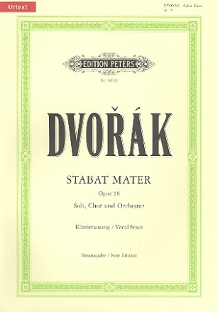 Stabat Mater op.58 fr Soli, Chor und Orchester Klavierauszug
