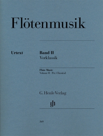 Fltenmusik Band 2 (Vorklassik) fr Flte und Klavier