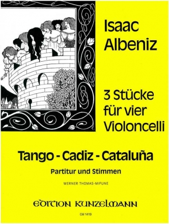 3 Stcke fr 4 Violoncelli