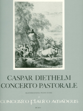 Concerto pastorale op.155 fr Altblockflte und Streicher fr Altblockflte (Flte) und Klavier