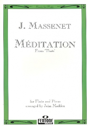 Meditation from Thais for flute and piano