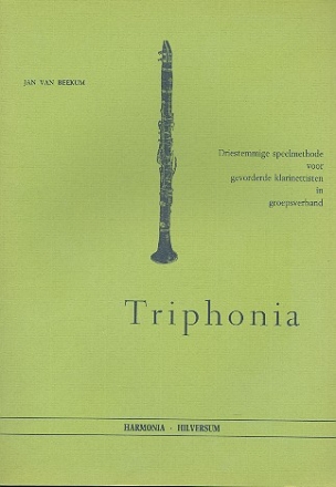 Triphonia driestemmige speelmethode voor klarinettisten