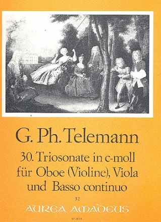 Triosonate c-Moll Nr.30 fr Oboe (Violine), Viola und Bc