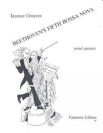 Beethoven's Fifth Bossa Nova for wind quintet score and parts