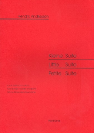 Kleine Suite fr Altblockflte und Klavier 108850