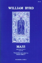 Mass for 4 voices score