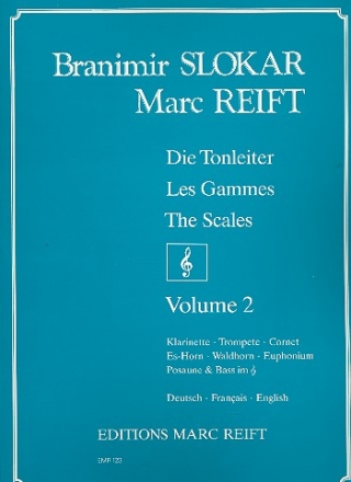 Die Tonleiter Band 2 fr Klarinette, Trompete, Cornet, Es-Horn, Waldhorn, Euphonium, Posaune