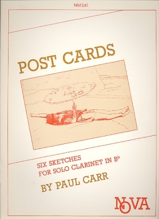 Post Cards - 6 sketches  for clarinet