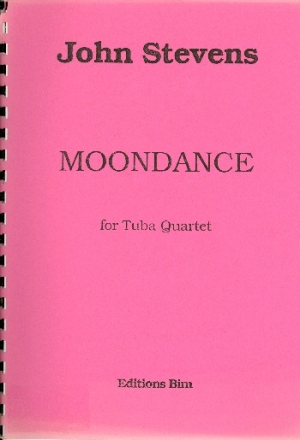 Moondance for 4 tubas score and psrt