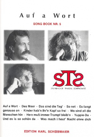 STS Songbook Band 5: fr Klavier mit Text