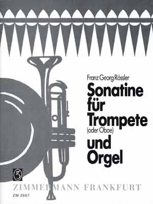 SONATINE FUER TROMPETE(OBOE) UND ORGEL, PARTITUR UND STIMMEN (TROMPETE IN C UND B)