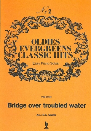 Bridge over troubled Water fr Klavier Einzelausgabe