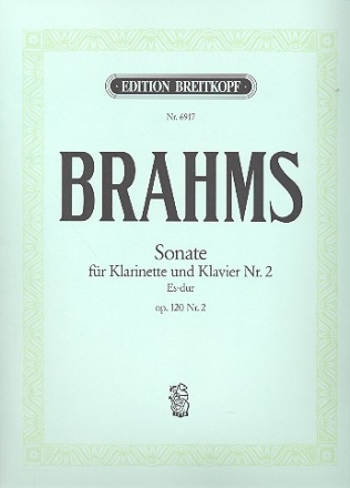 Sonate Es-Dur Nr.2 op.120 fr Klarinette (Viola) und Klavier