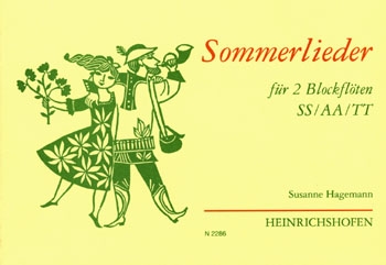 Sommerlieder  fr 2 Blockflten (SS/AA/TT) Spielpartitur