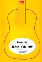 Teach for two 12 Stcke fr eine leichte und eine mittelschwere Gitarrenstimme