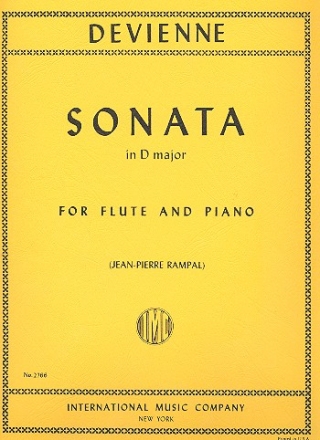 Sonata D major for flute and piano
