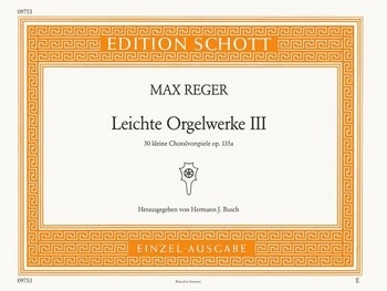 Leichte Orgelwerke op. 135a Band 3 fr Orgel