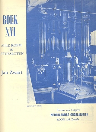 Alle roem is uitgesloten  fr Orgel