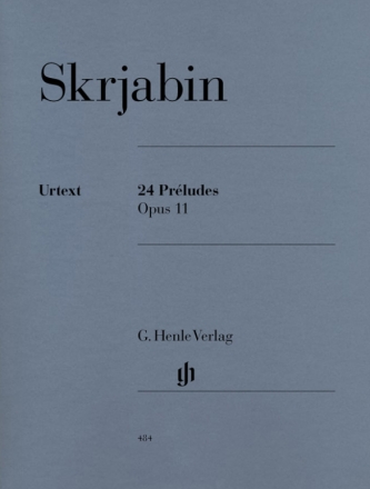 24 Prludes op.11 fr Klavier