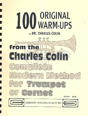 100 original Warm Ups for trumpet or cornet
