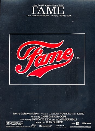 Fame: Einzelausgabe fr Klavier/Gesang/Gitarre