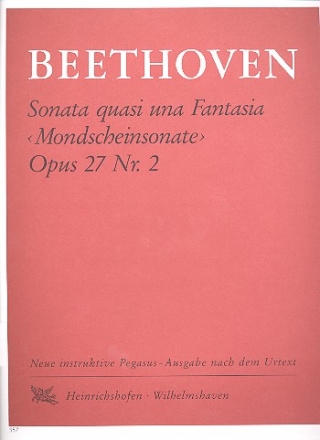 Sonata quasi una fantasia op.27,2 Mondscheinsonate für Klavier