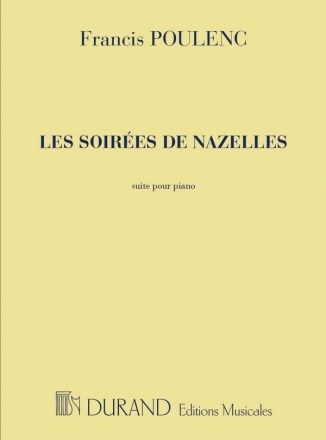 Les soires de nazelles Suite  pour piano