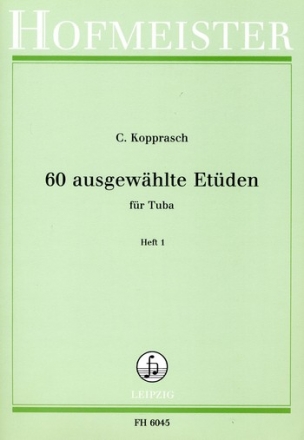 60 ausgewhlte Etden Band 1 (Nr.1-30)  fr Tuba