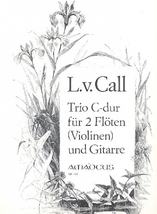 Trio C-Dur  fr 2 Flten (2 Violinen) und Gitarre Stimmen