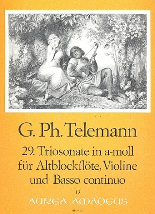 Triosonate a-Moll op.29 fr Altblockflte, Violine und Bc