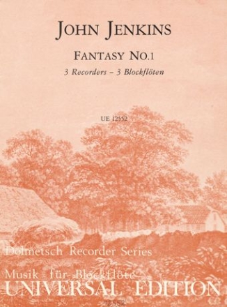 Fantasy no.1 for 3 recorders