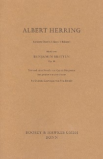 Albert Herring op.39  Libretto (dt)