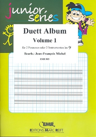 Duett-Album Band 1 fr 2 Posaunen oder 2 Instrumente im Baschlssel