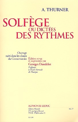 Solfege ou dictes des rhythmes vol.1 