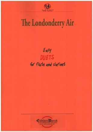 The Londonderry Air Folk Songs from England, Wales for flute and clarine