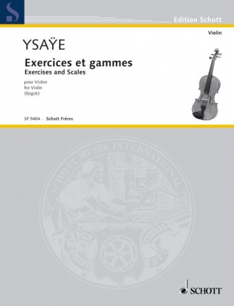 Exercices et gammes pour violon