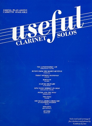 Useful Clarinet Solos fr Klarinette und Klavier