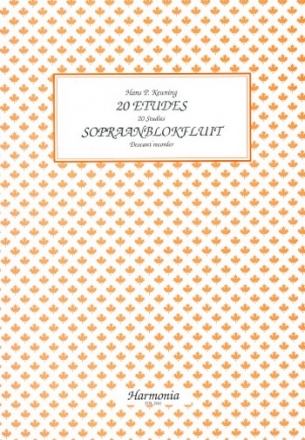 20 Etden fr Sopranblockflte