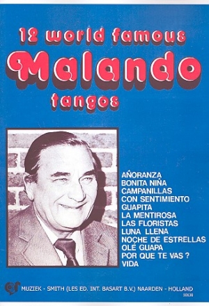 12 World famous Malando Tangos fr Akkordeon