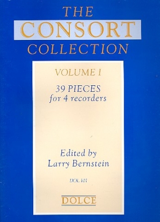 The Consort Collection vol.1 for 4 Recorders (SATB) score