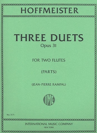 3 Duets op.31 for 2 flutes