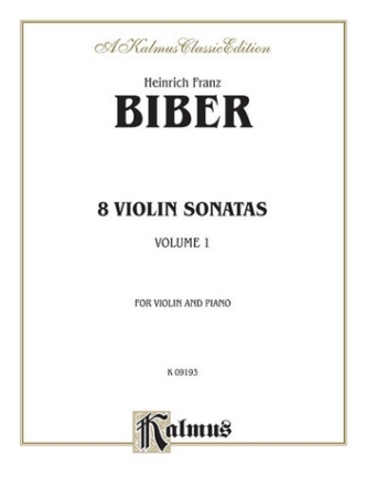 8 sonatas for violin and bc