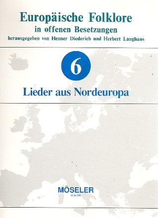 Europische Folklore Band 6 Lieder aus Nordeuropa fr 2-4 stg Frauen- oder Kinderchor