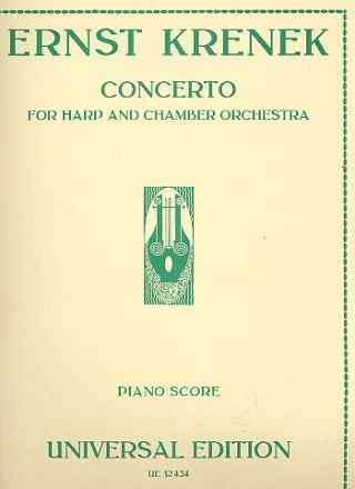 Concerto for harp and chamber orchestra fr Harfe und Klavier