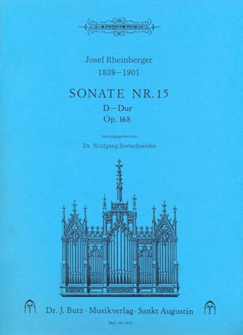 Sonate D-Dur Nr.15 op.168 fr Orgel